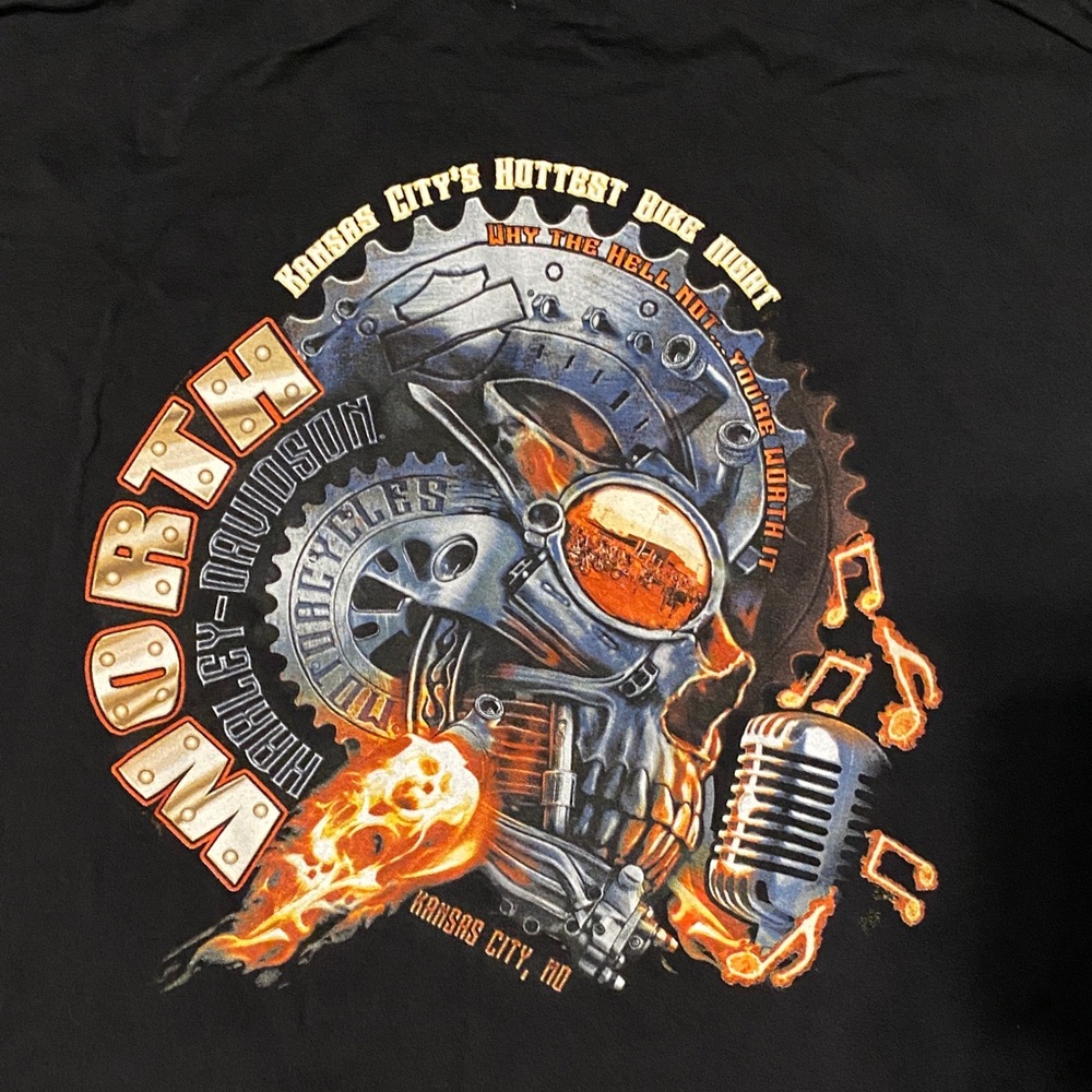 Worth Harley-Davidson 2xl t shirt Kansas City MO 2018